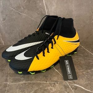 Nike Hypervenom Phelon III DF FG Laser Cleats Mens size 10 New